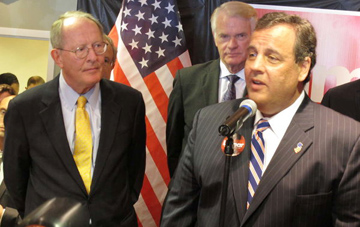 Gov. Chris Christie with U.S. Senator Lamar Alexander