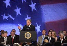 President George W. Bush at the Presidential Gala, 2005