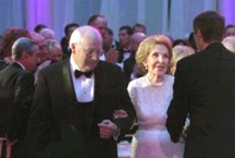 Vice President Dick Cheney and Nancy Reagan